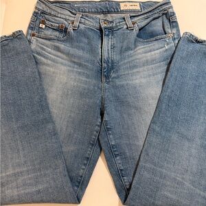 AG Adriano Goldschmied Brinley Mid Rise Straight